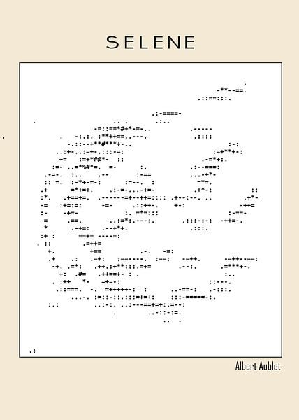 Selene – 1880 (Ascii art) by DOA Project