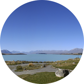 Lake Tekapo, Nieuw Zeeland van Jeroen van Deel
