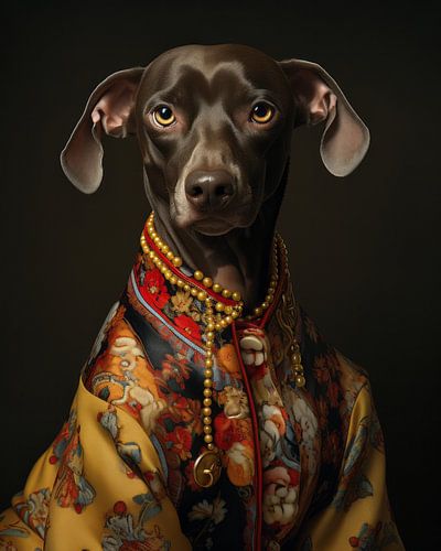 Hund mit Sinn für Humor