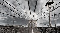 New York Brooklyn Bridge van Kurt Krause thumbnail
