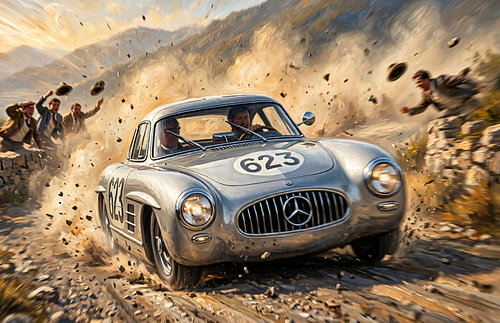1952 Mille Miglia – Mercedes-Benz 300SL