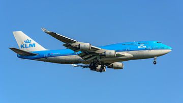 Avion commercial KLM Boeing 747-400M.