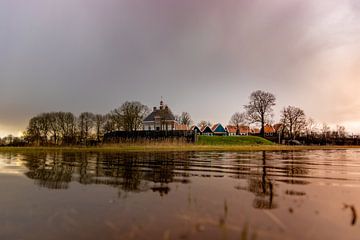 The island of Schokland by Peter Abbes