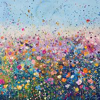 Field of flowers Impressionism