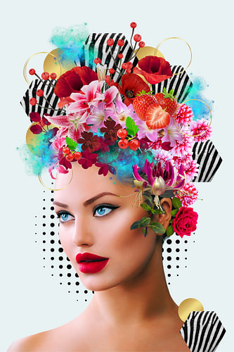 Blumenfrau 4