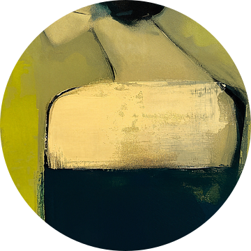 Minimalistisch Vrouw Portret met Kleur van Blikvanger Schilderijen