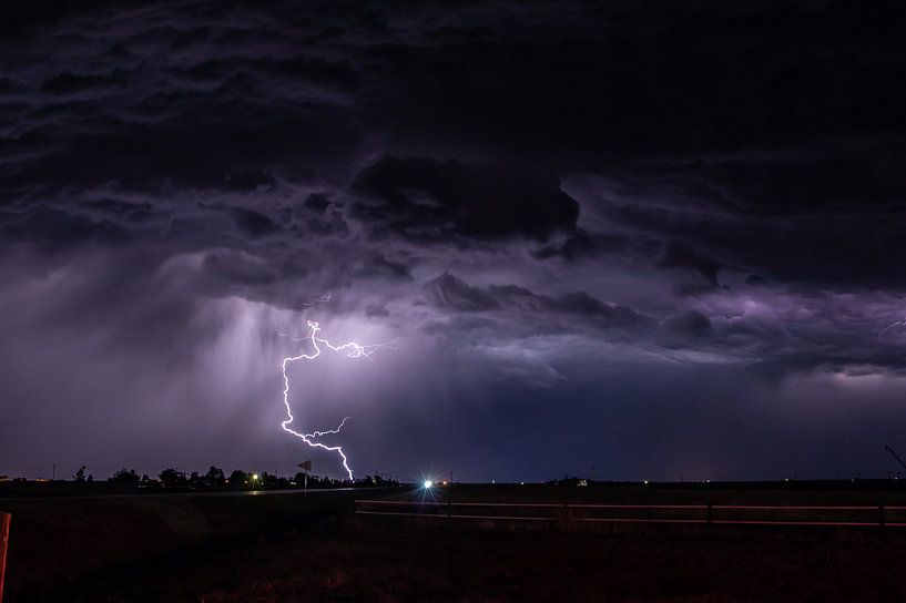 Kansas Thunderstorm von Donny Kardienaal