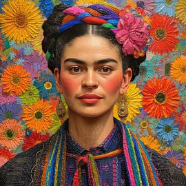 Frida Poster Impression d'art sur Niklas Maximilian