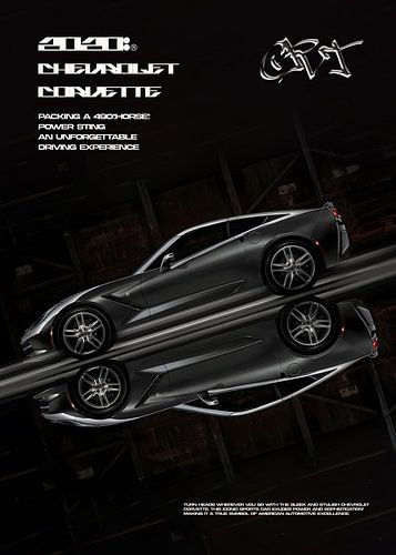 Chevrolet Corvette Poster