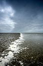 Opkomend tij in de Waddenzee von René Wolters Miniaturansicht