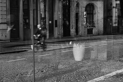 Reflectie in de stad