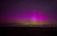 Aurora auf Vlieland, 6. Mai 2024.