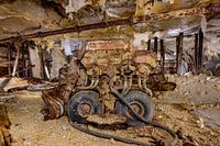 underground rock shovel