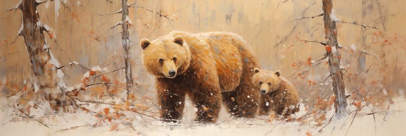 Winter Bears by Whale & Sons