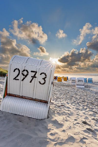Strandkörbe auf Juist von Dirk Rüter