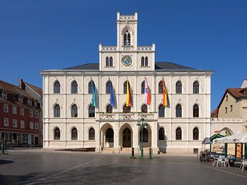 Rathaus der Stadt Weimar, Deutschland von Adelheid Smitt