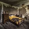 Urbex photography in an abandoned castle in Auvergne, France by Keesnan Dogger Fotografie