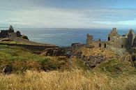 Dunluce Castle is one of the largest ruins of a medieval castle in Ireland. by Babetts Bildergalerie thumbnail
