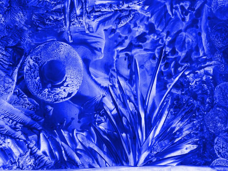 Die Befruchtung - blau von Katrin Behr
