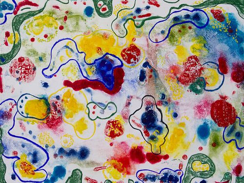 'Miro is my friend – green’ – liggend formaat