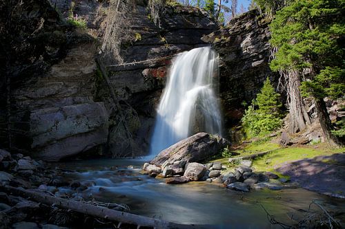 Baring Falls, Glacier National Park, Montana