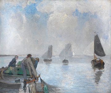 Garnalenvissers op de Beneden-Schelde, Richard Baseleer