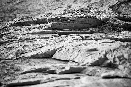 Rotswand op Kefalonia, Griekenland