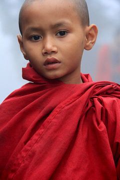 Jonge monnik in Myanmar van Gert-Jan Siesling