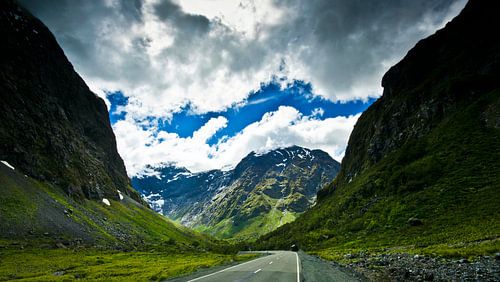 Road in the Fiordland - Nieuw Zeeland