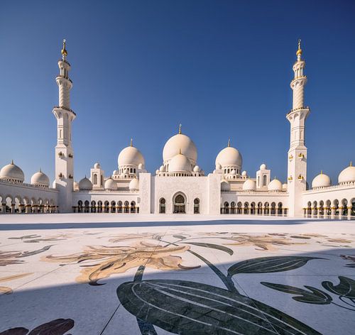 Sjeik Zayed Grote Moskee Abu Dhabi