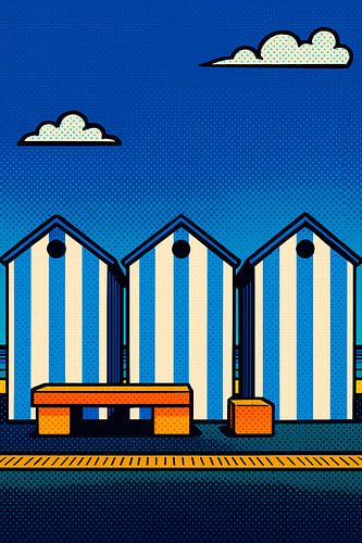 Küstenlinien – Architektur im Farbspiel