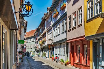 Koopmansbrug Erfurt van Gunter Kirsch