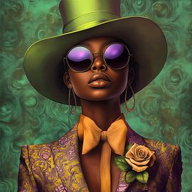 Mannequin de mode sur Cafe Noir