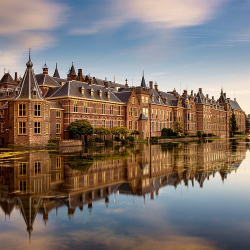 Hofvijver and Binnenhof, the Netherlands
