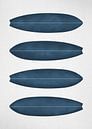 Surfboards in Navy by Gal Design thumbnail