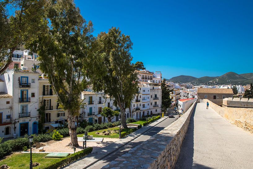 Gasse in Ibiza Stadt von Alexander Wolff