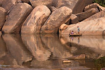 Hampi, Karnataka, Indien, von Peter Schickert