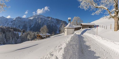 Gerstruben in de winter
