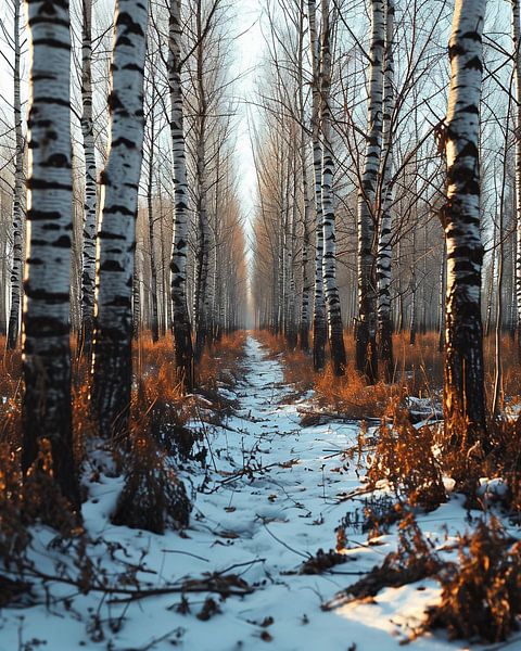 Spaziergang im Wald von fernlichtsicht