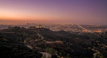 L'horizon de Los Angeles sur Photo Wall Decoration