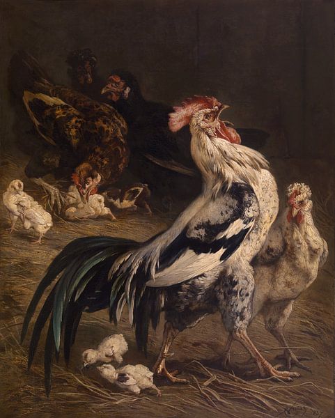 Karl Der König vom Hoenderhof, Verlat, 1857 von Atelier Liesjes