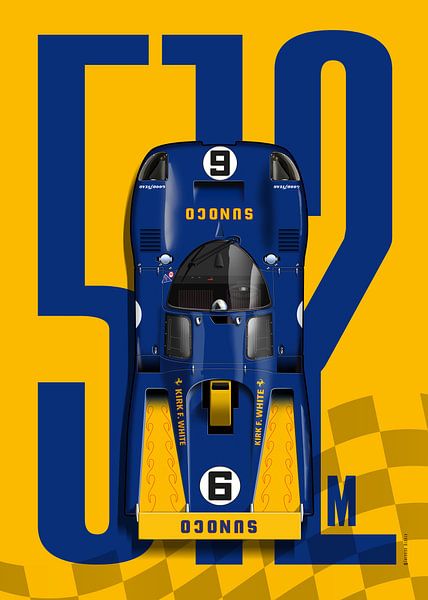 Ferrari 512M Daytona 71 Top Tribute by Theodor Decker