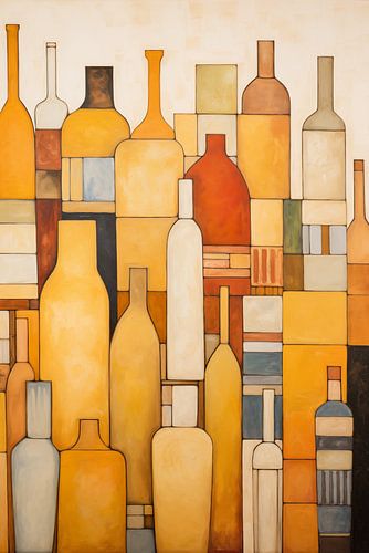 Flaschen abstrakt