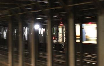 Subway Newyork City van Ton Tolboom