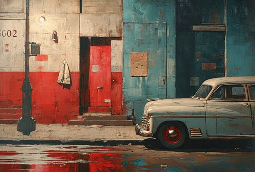 Life in the city, vintage style