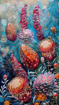 Australische Wildblumen von PixelPrestige