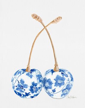 Porcelain Cherries