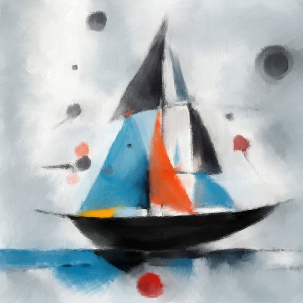 Sailing With Miro by Frankie Soldado