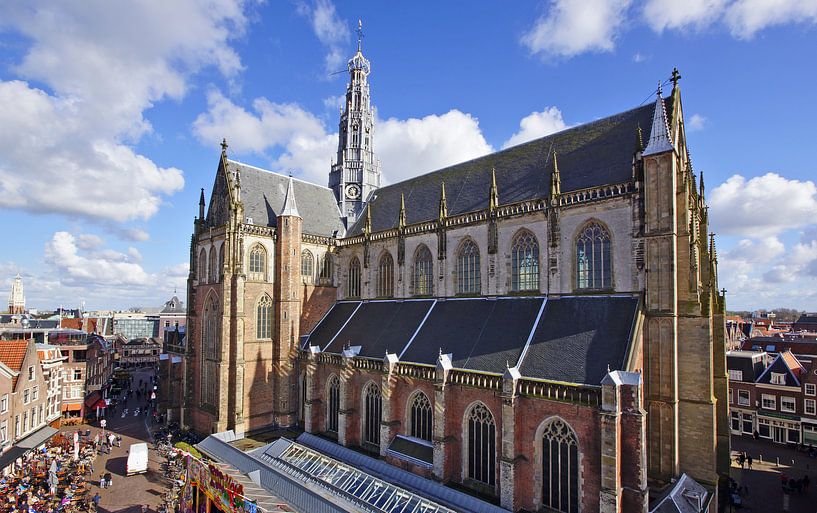 Grote Kerk / St. Bavochurch, Haarlem (2016) von Eric Oudendijk