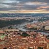 Vue de Prague sur Nynke Altenburg